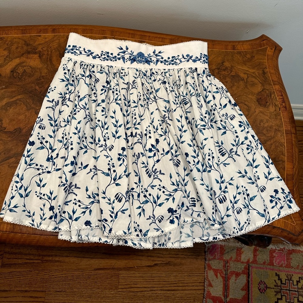 Agua by Agua Bendita Arándano miniskirt